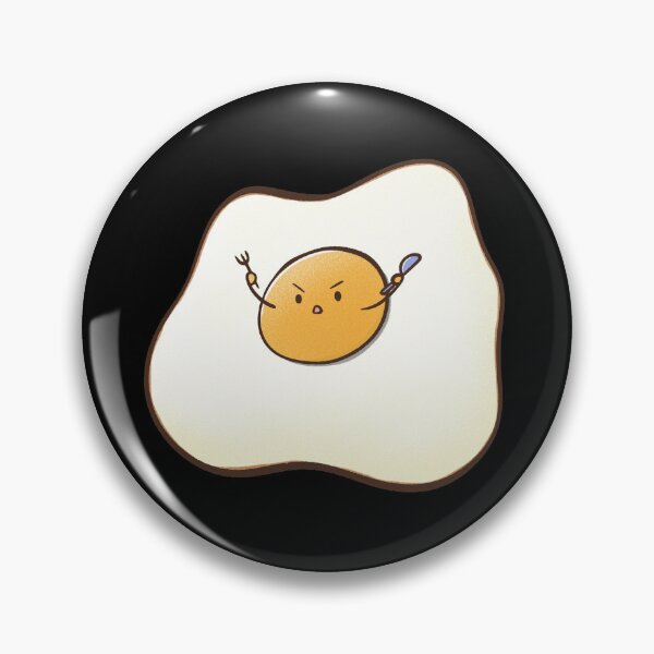 Item preview, Cute Fried Egg Kawaii Egg designed and sold by YQvibe Studio.