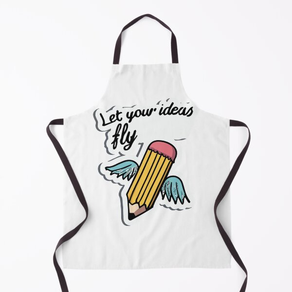 Item preview, Whimsical Pencil With Wings - Let Your Ideas Fly - Writer's Dream designed and sold by NiftyWrx.