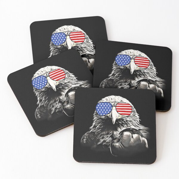Item preview, American eagle in boxing gloves. Boxing eagle designed and sold by Tsifra.