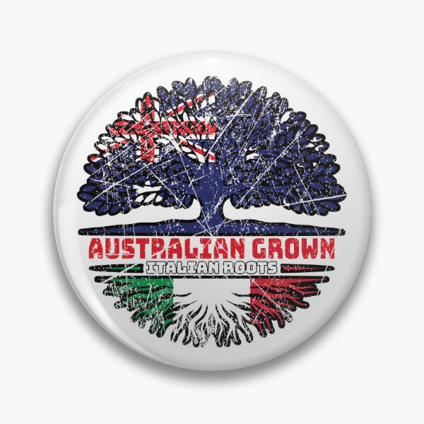 Item preview, Italy Italian Australian Australia Tree Roots Flag designed and sold by FlagX.