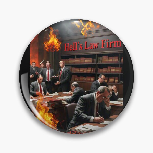 Item preview, Legal Descent; Lawyers of Hell's Law Firm. designed and sold by Highhocreations.