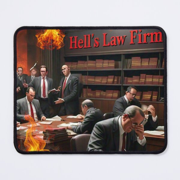 Item preview, Legal Descent; Lawyers of Hell's Law Firm. designed and sold by Highhocreations.