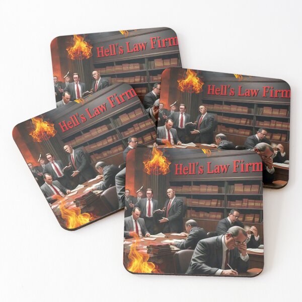 Item preview, Legal Descent; Lawyers of Hell's Law Firm. designed and sold by Highhocreations.