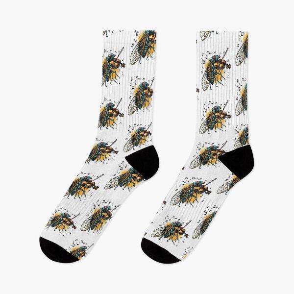 Item preview, Cicadas Serenade - cicada with violin, cicadas invasion 2024  designed and sold by MeringueMango.