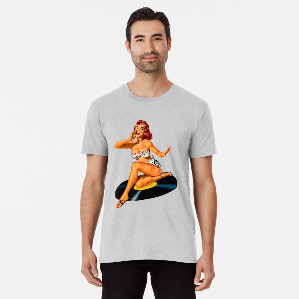 Vista previa del artículo con la obra «Camiseta premium», diseñado y vendido por sashakeen.