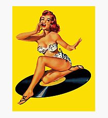 Rockabilly Goddess Photographic Print