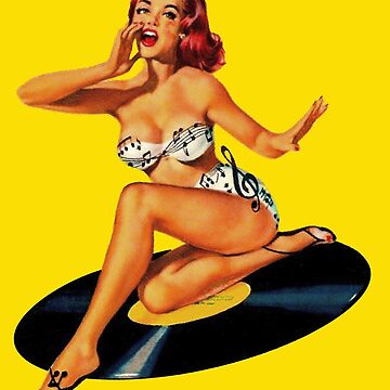 Imagen de la obra Diosa Rockabilly de sashakeen