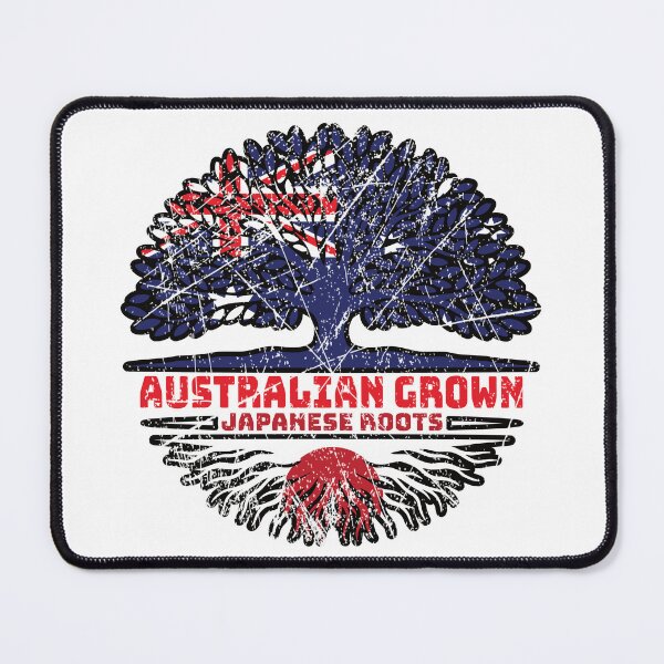 Item preview, Japan Japanese Australian Australia Tree Roots Flag designed and sold by FlagX.
