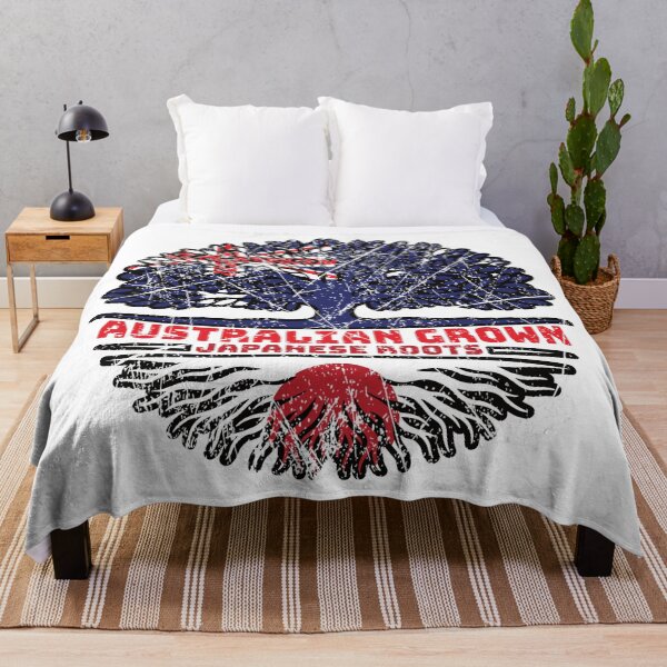 Item preview, Japan Japanese Australian Australia Tree Roots Flag designed and sold by FlagX.
