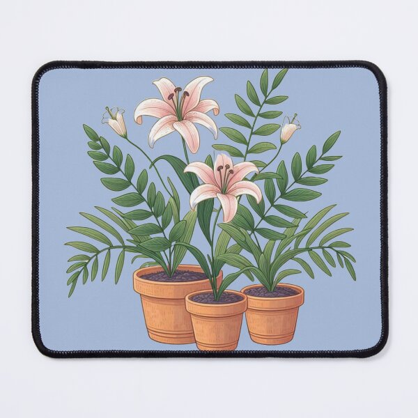 Item preview, Lily in flower pot designed and sold by Thedigital91.