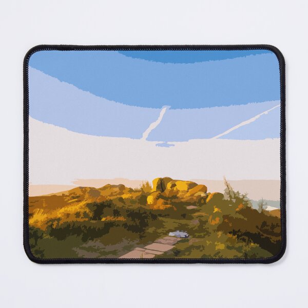 Item preview, Peak District National Park UK retro travel poster. designed and sold by RobThorley.