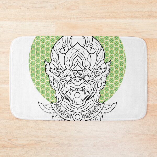 Item preview, Beautiful YEK THAI lai thai traditional in classic Green Tone designed and sold by Bspaces.
