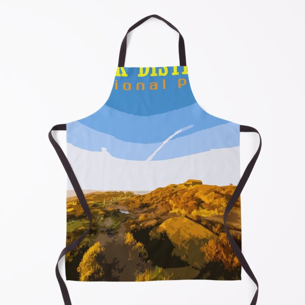 Item preview, Peak District National Park UK retro travel poster. designed and sold by RobThorley.