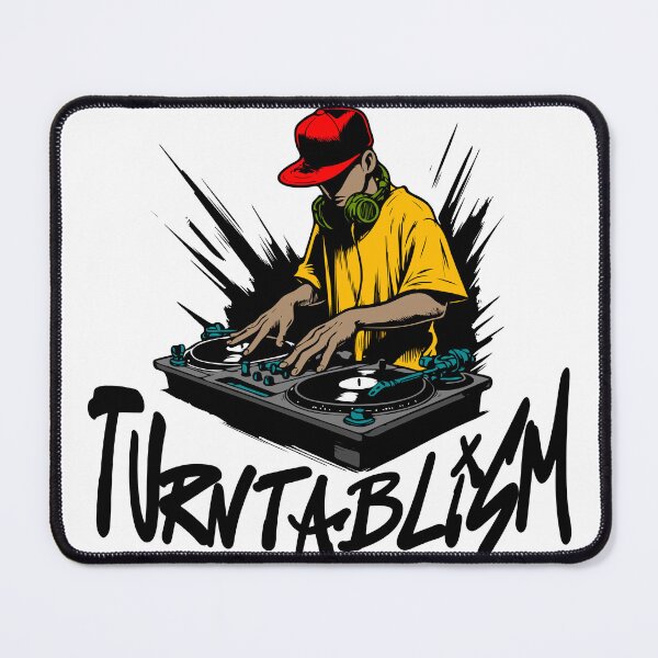 Item preview, 90s Hip-Hop Turntablism DJ Graffiti Vintage Classic Style designed and sold by Mr. Graphilip.
