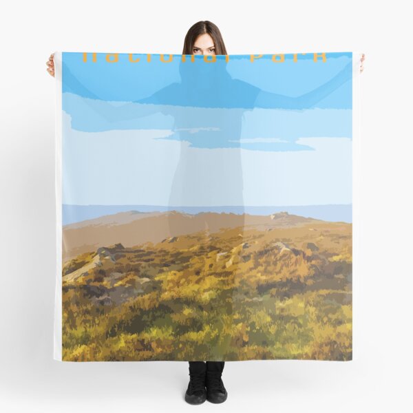 Item preview, Peak District National Park UK retro travel poster. designed and sold by RobThorley.