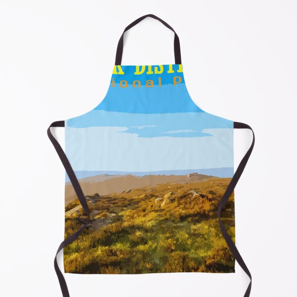 Item preview, Peak District National Park UK retro travel poster. designed and sold by RobThorley.