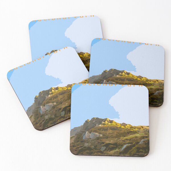 Item preview, Peak District National Park UK retro travel poster. designed and sold by RobThorley.