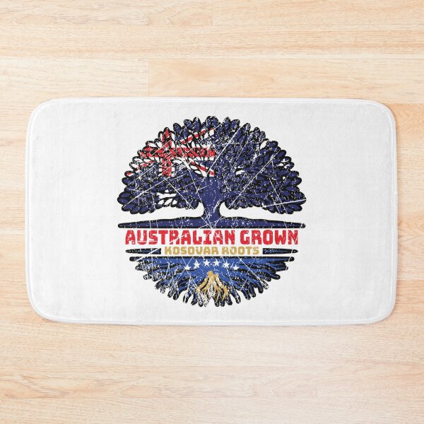Item preview, Kosovo Kosovar Australian Australia Tree Roots Flag designed and sold by FlagX.
