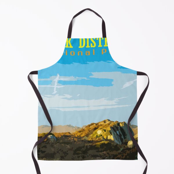 Item preview, Peak District National Park UK retro travel poster. designed and sold by RobThorley.
