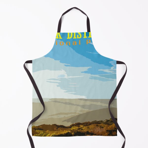 Item preview, Peak District National Park UK retro travel poster. designed and sold by RobThorley.