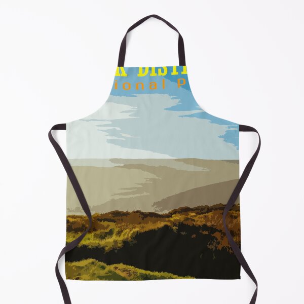 Item preview, Peak District National Park UK retro travel poster. designed and sold by RobThorley.