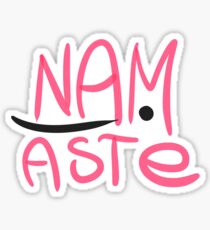 Namaste scribbles Sticker