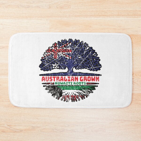 Item preview, Kuwait Kuwaiti Australian Australia Tree Roots Flag designed and sold by FlagX.