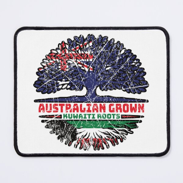 Item preview, Kuwait Kuwaiti Australian Australia Tree Roots Flag designed and sold by FlagX.