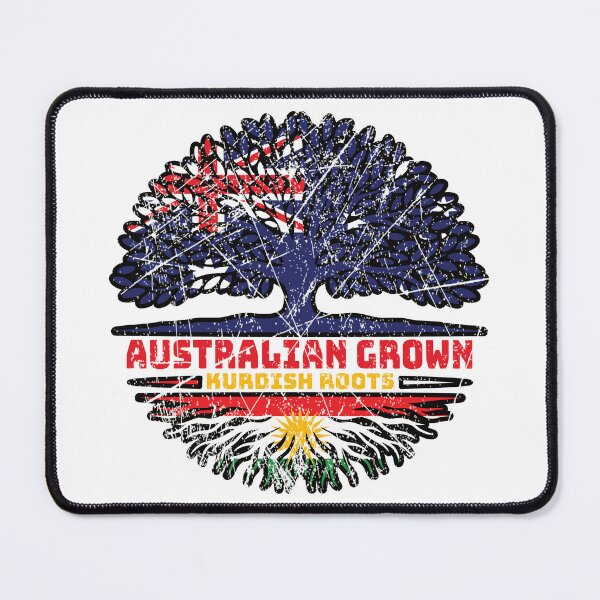Item preview, Kurdistan Kurdish Australian Australia Tree Roots Flag designed and sold by FlagX.