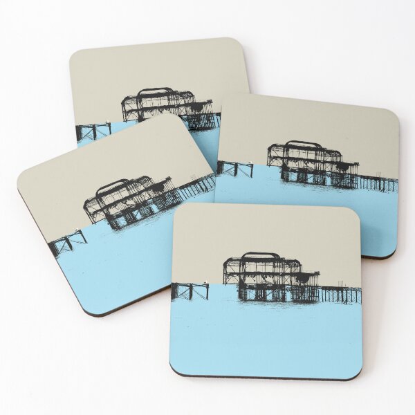 Item preview, Billy BRightOn on Brighton West Pier Pop Art  designed and sold by StudioFlea.