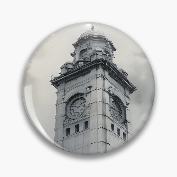 Item preview, Clock tower  designed and sold by Nomad-Maynard.