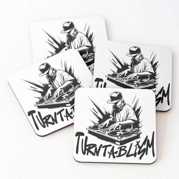 Item preview, 90s Hip-Hop Turntablism DJ Graffiti Vintage Classic Style designed and sold by Mr. Graphilip.