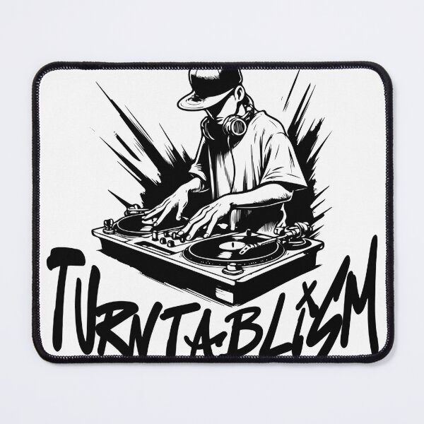 Item preview, 90s Hip-Hop Turntablism DJ Graffiti Vintage Classic Style designed and sold by Mr. Graphilip.