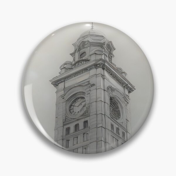 Item preview, Clock tower  designed and sold by Nomad-Maynard.