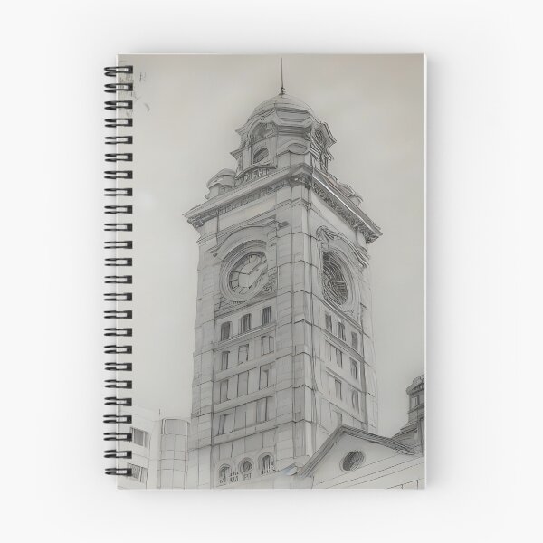 Item preview, Clock tower  designed and sold by Nomad-Maynard.