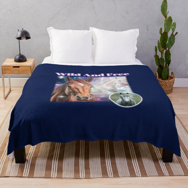 Item preview, wild and free horse puns designed and sold by funpunsteeshop.