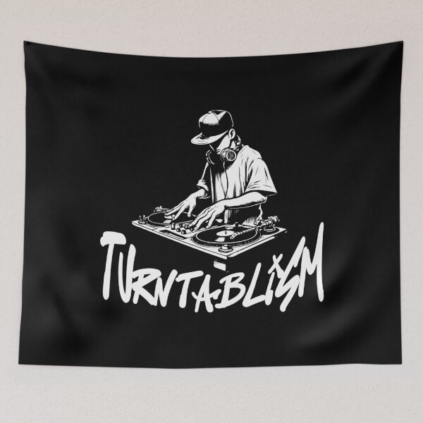 Item preview, 90s Hip-Hop Turntablism DJ Graffiti Vintage Classic Style designed and sold by Mr. Graphilip.