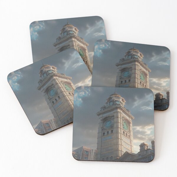 Item preview, Clock tower  designed and sold by Nomad-Maynard.