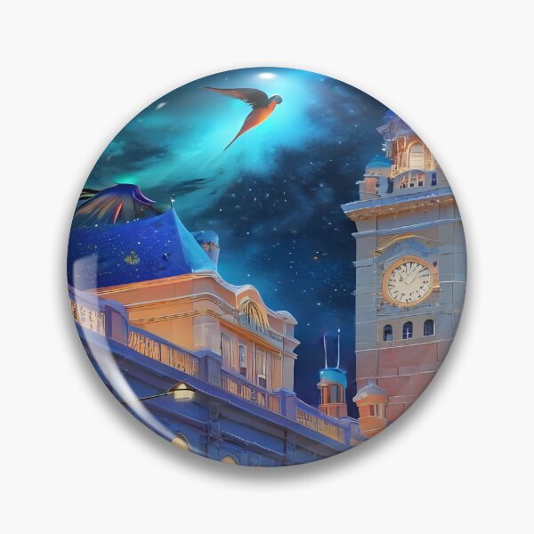 Item preview, Clock tower  designed and sold by Nomad-Maynard.