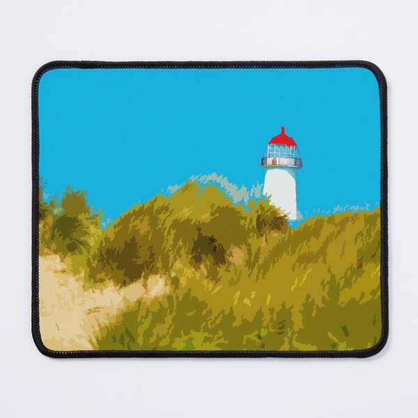 Item preview, Point of Ayr Lighthouse Talacre retro travel poster designed and sold by RobThorley.