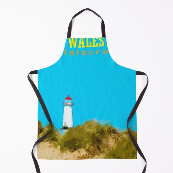 Item preview, Point of Ayr Lighthouse Talacre retro travel poster designed and sold by RobThorley.