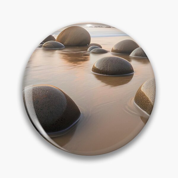 Item preview, Nature's Mystery: The Enchanting Moeraki Boulders, New Zealand designed and sold by Frame of Mind .