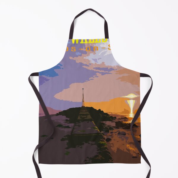Item preview, Rhos-on-Sea, Wales UK retro travel poster designed and sold by RobThorley.