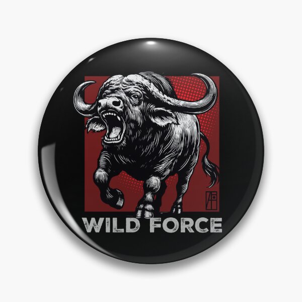 Item preview, AFRICAN BUF - CAPE BUF - WILD FORCE - ANIMALS -1 designed and sold by ArtProjectShop.