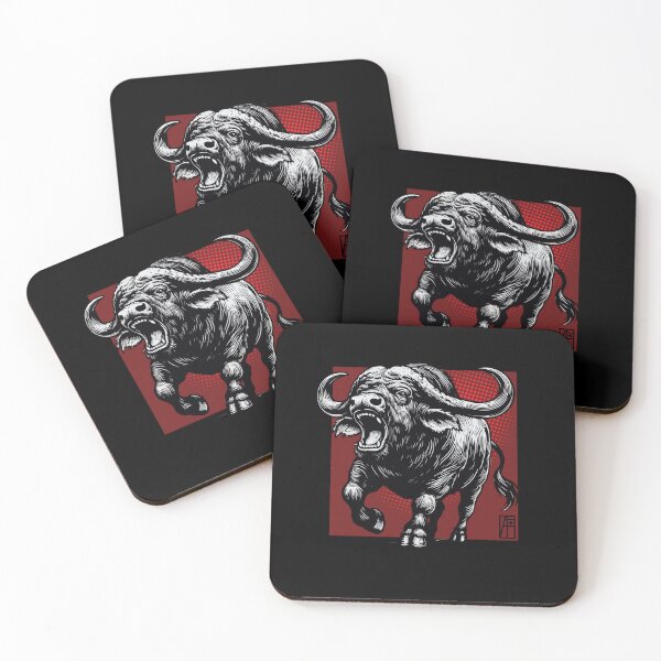 Item preview, AFRICAN BUF - CAPE BUF - WILD FORCE - ANIMALS -2 designed and sold by ArtProjectShop.