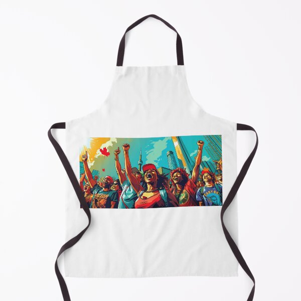 Item preview, Vibrant Protest in Urban Landscape designed and sold by palmyst.