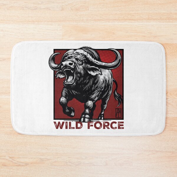 Item preview, AFRICAN BUF - CAPE BUF - WILD FORCE - ANIMALS -3 designed and sold by ArtProjectShop.