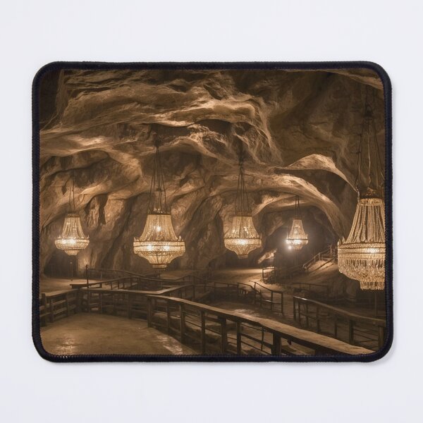 Item preview, Illuminating the Depths: Chandelier in the Wieliczka Salt Mines, Poland designed and sold by Frame of Mind .