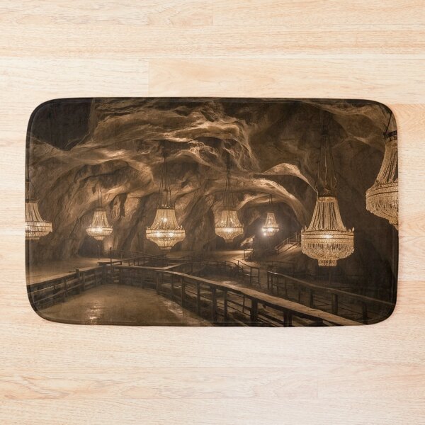 Item preview,  Illuminating the Depths: Chandelier in the Wieliczka Salt Mines, Poland designed and sold by Frame of Mind .
