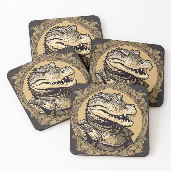 Item preview, Armored Crocodile designed and sold by WildlifeInc.